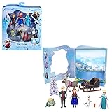 Mattel Disney Frozen Minis Pack 6 figuras Muñecos con caja set de juego, juguete +3 años (HLX04)